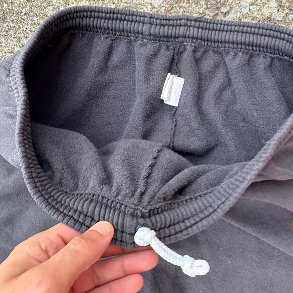 Vtg 90s black faded sweatpants - Picture 6 of 9